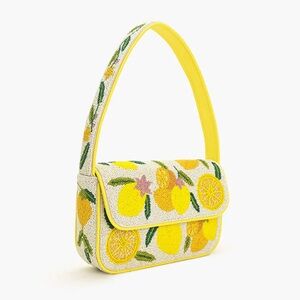 America & Beyond Make Lemonade Beaded Shoulder Bag - perfect for summer!
